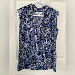 Dana Bachman Women’s Sleeveless Dress Shirt Small